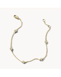 Blush Lingerie - 14k Gold & Zirconia Bracelet - Lyst