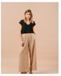 Grace & Mila - Grace And Mila Or Mathilde Trousers Camel - Lyst