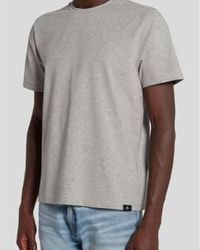 7 For All Mankind - Melange Luxe Performance T-shirt Jsim2370gm S - Lyst