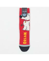 Stance - X family guy colaboración los calcetines perro en rojo - Lyst