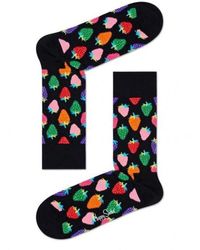 Happy Socks Mehrfarbige Erdbeersocken