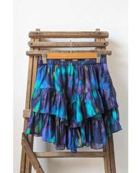Isabel Marant - Jocadia & Blue Ruffle Shorts 36 - Lyst