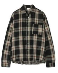 PARTIMENTO - Reverse Check Shirt In - Lyst