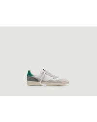 HIDNANDER - Mega T Low Leather Sneakers 40 - Lyst