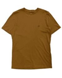 C.P. Company - Back goggle Tee Brown - Lyst