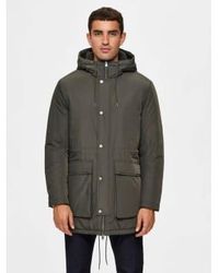 SELECTED - Selected Parka Dhiver - Lyst