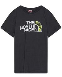 The North Face - T-shirt easy bambino asphalt - Lyst