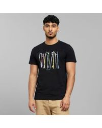 Dedicated - T-shirt Stockholm Paper Cut Surfboards S - Lyst