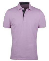Stenströms - Camiseta polo bor contraste rosa - Lyst