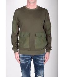 Antony Morato - Khaki Multi Pocket Sweatshirt Small - Lyst
