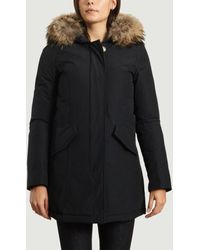 Woolrich Parka Arctic bleu marine pour femme - Noir