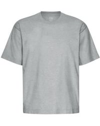 COLORFUL STANDARD - T-shirt biologique surdimensionné gris heather - Lyst