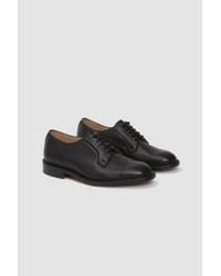 Tricker's - Chaussures robert derby noir - Lyst