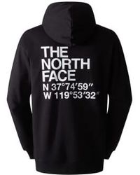 The North Face - Sweat Noir Coordinates Xl - Lyst
