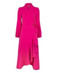 Crās - Lotus Dress Pink 34 - Lyst