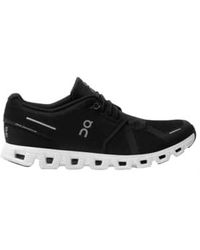 On Shoes - Zapatos nubes 5 hombre negro / blanco - Lyst