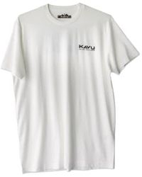 Kavu - Klear Above Etch Art T-shirt Off Small - Lyst