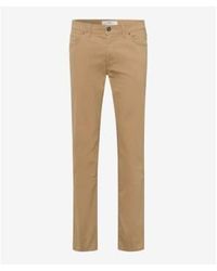 Brax - Beige Cadiz 5 Pocket Trousers 32-30 - Lyst