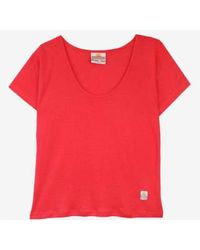 L.F.Markey - Raspberry Square Cut Tee T-shirt 8 - Lyst