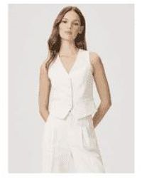 PAIGE - Iris Sleeveless Waistcoat Vest Size 8 Col - Lyst