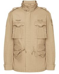 Polo Ralph Lauren - M65 Combat Lined Jacket Khaki L - Lyst