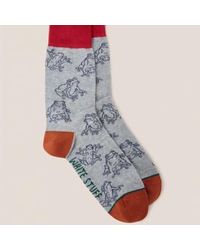 White Stuff - Outline Frog Ankle Socks 7-9 - Lyst