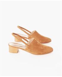 Anne Thomas - Pony Suede Leather Williamsburg Sandals 37 - Lyst