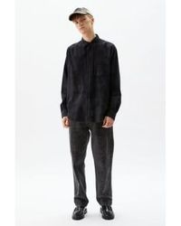 Schnayderman's - Trousers Alef Front Seam Washed Black - Lyst