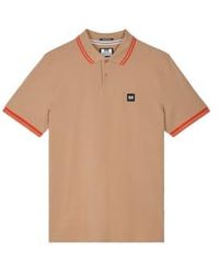 Weekend Offender - Levanto Polo With Contrasting Tipping - Lyst