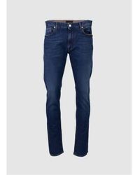 Belstaff - Jeans slim longton mens en noir - Lyst