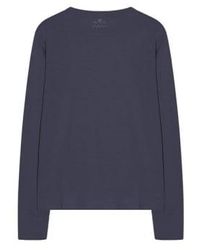Cashmere Fashion - Velvet Cotton Shirt Hester Long Sleeve Xl / Blau - Lyst