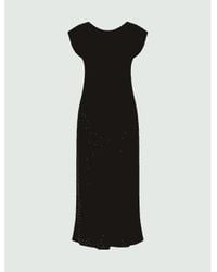 Marella - Hidalgo cap sleeve ausgestattet midi kleidergröße: 12, col: schwarz - Lyst