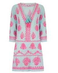 Pranella - aggie Dress Aqua Pink Size Small - Lyst