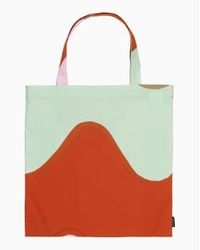 Marimekko - Bag With Cotton Shopper Handle Lavander - Lyst
