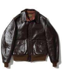 Buzz Rickson's - A-2 Leather Rough Wear Jacket L/40 - Lyst