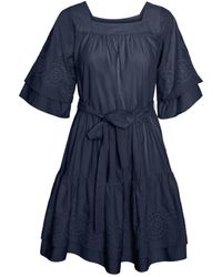 Vero Moda Vmalberte Kleid in Marineblau Blazer