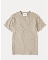 Closed - - T-shirt Jersey - Coton Bio - Biscuit - S - Lyst