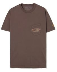 Universal Works - T-shirt à poche imprimé raisins secs - Lyst