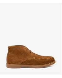 Loake - Chestnut Suede Amalfi Boots - Lyst
