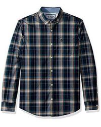Original Penguin Cotton Plaid Shirt for 