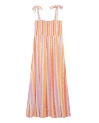 Compañía Fantástica - Striped Long Dress - Lyst