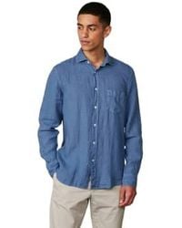 Hartford - Paul Pat Linen Shirt Nautical / S - Lyst