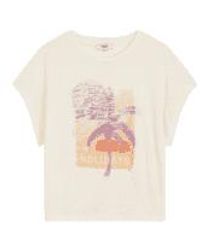 Suncoo - Oe Print T-shirt - Lyst