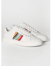Paul Smith - White Lapin Swirl Trainers - Lyst