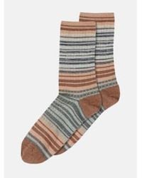 mpDenmark - Naja Ankle Socks Copper 37-39 - Lyst