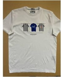 Weekend Offender - Newcastle united washing line t-shirt en blanc - Lyst