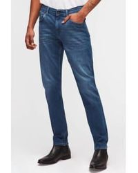 7 For All Mankind - Slimmy Tapered Luxe Performance Plus Mid Jeans Ksmxa230Bd - Lyst