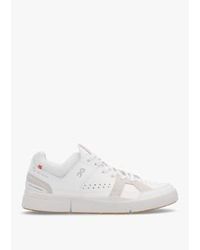 On Shoes - Mens the roger clubhouse trainers en sable blanc - Lyst