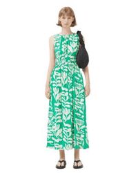 Compañía Fantástica - Long Printed Dress In From - Lyst