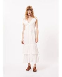 FRNCH - Cleda Dress Blanc / Xs - Lyst